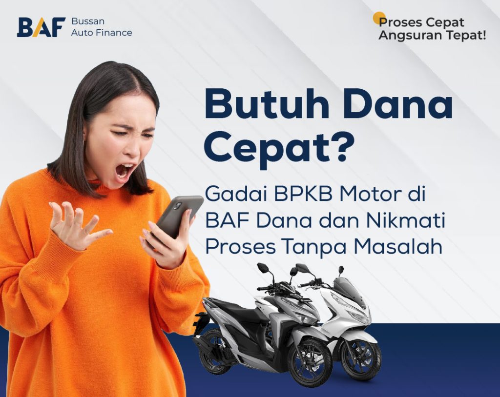 gadai bpkb motor baf finance tenggarong