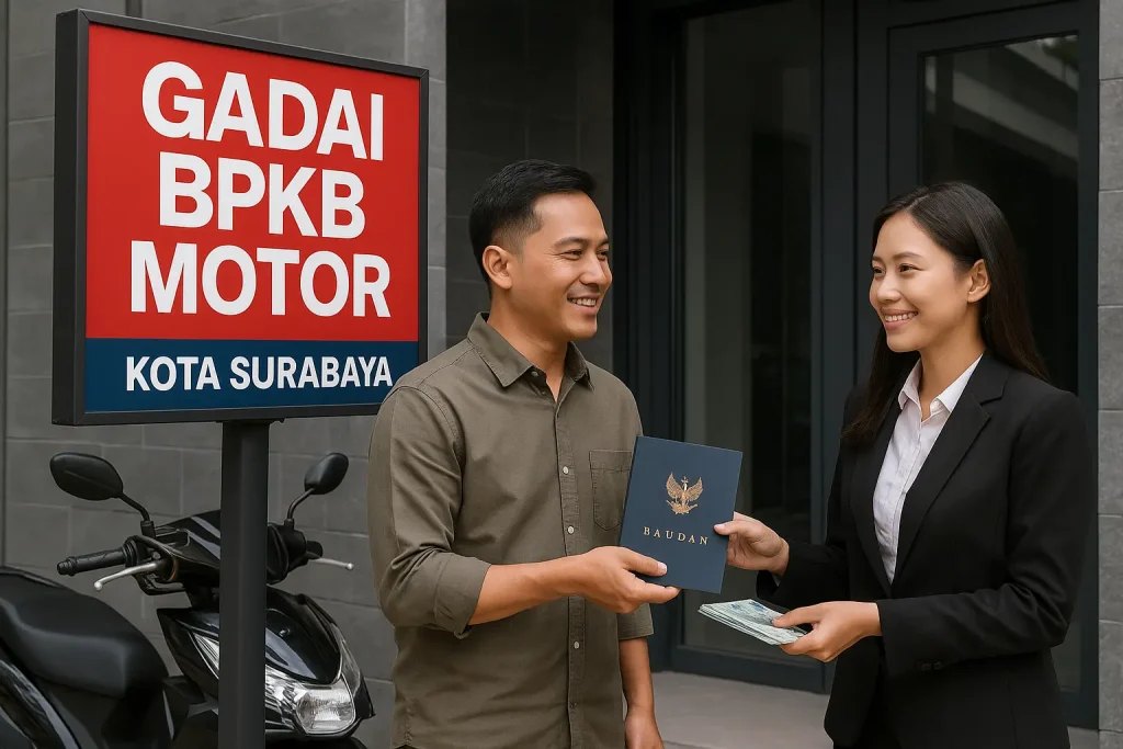 Gadai BPKB Motor Surabaya