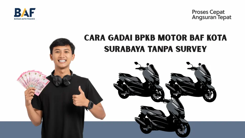 gadai bpkb motor tanoa survei surabaya