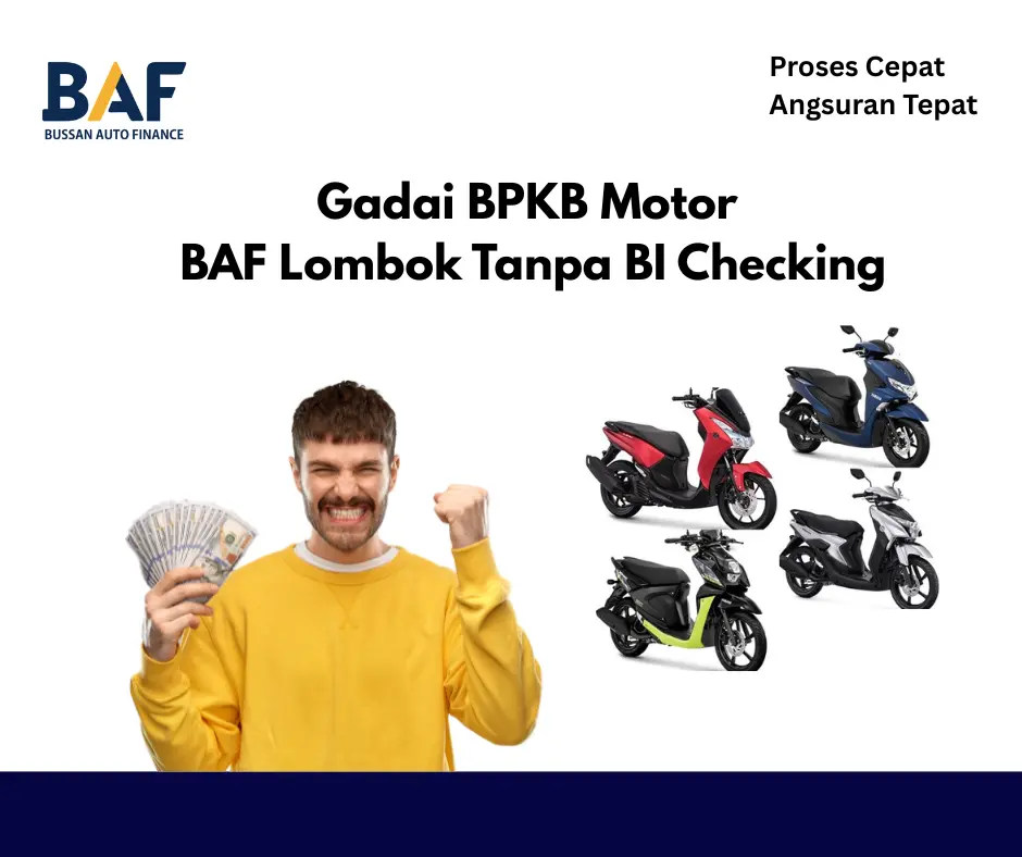 gadai bpkb motor lombok tanpa bi checking