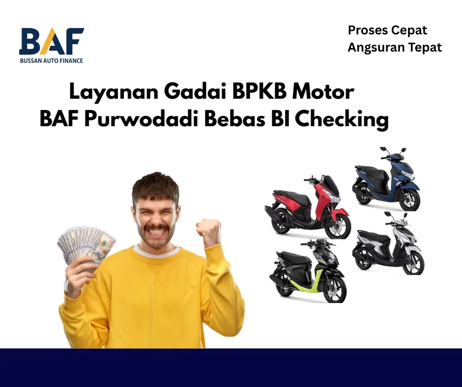 gadai bpkb motor baf purwodadi