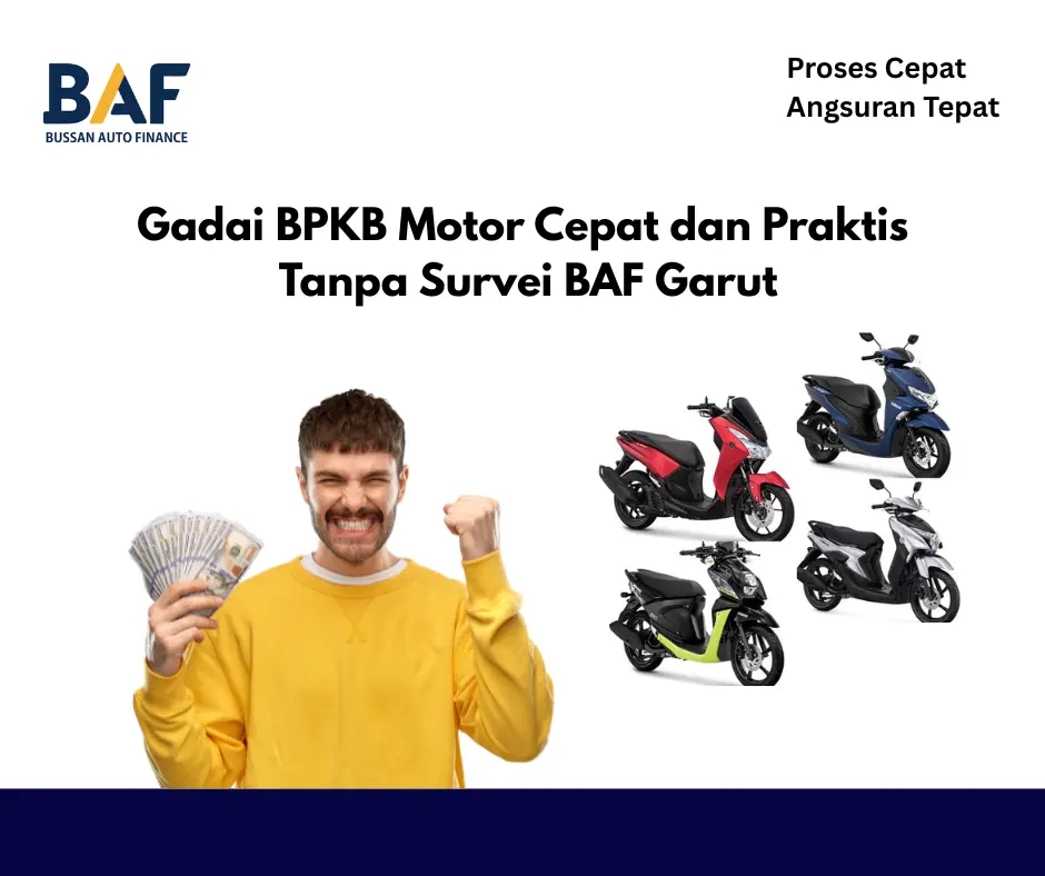 gadai bpkb motor baf garut tanpa survei