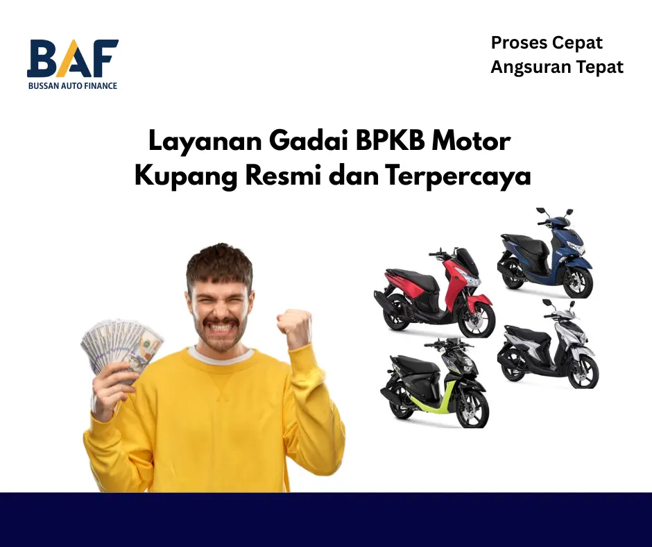 gadai bpkb motor baf kupang